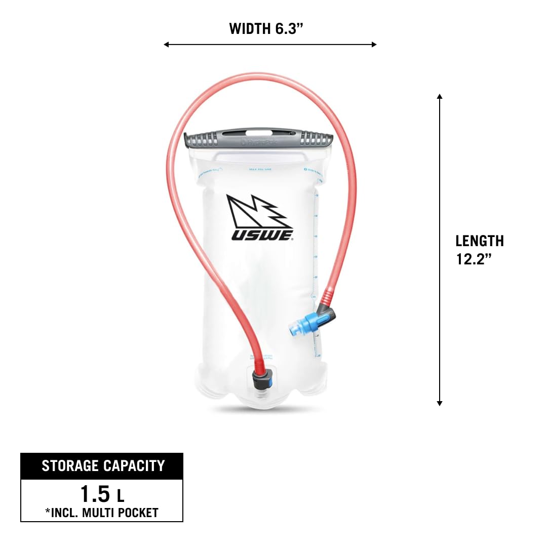 Uswe Elite 1.5L Hydration Bladder – Leak Proof Water Reservoir