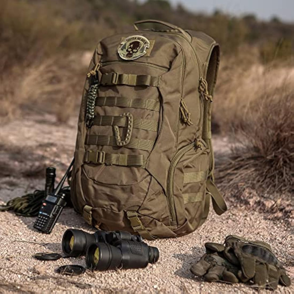 Mardingtop 35L Military Tactical Backpack | 600D Polyester MOLLE Rucksack