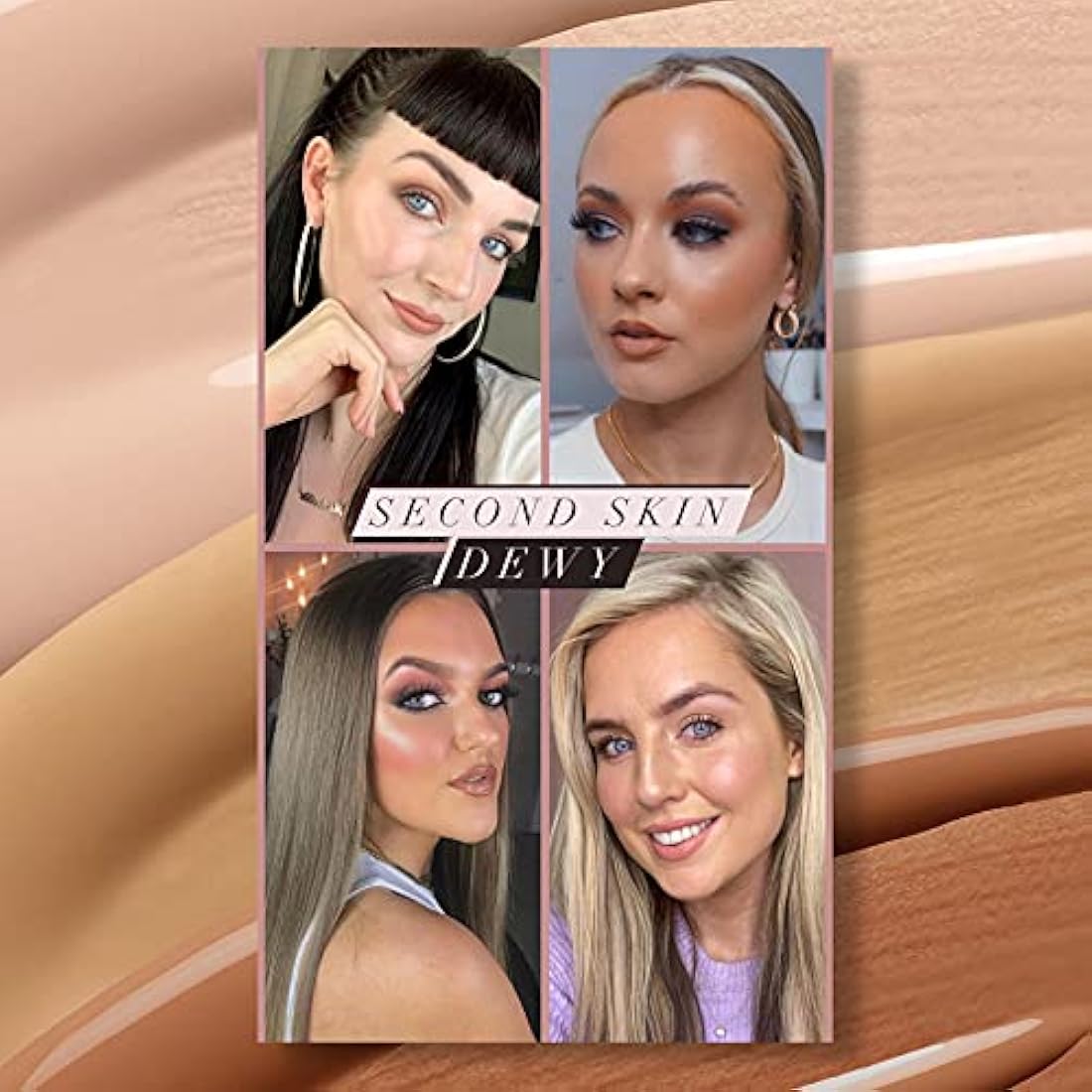 Sculpted by Aimee Second Skin Dewy Foundation - SPF 50 (Light Medium 3.8)