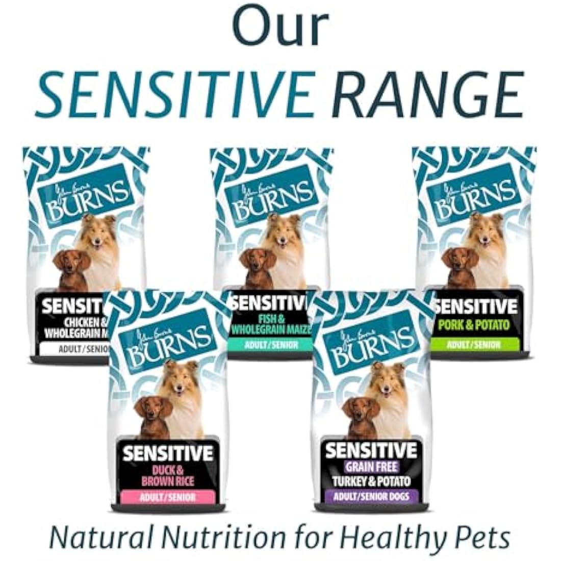 Burns Pet Nutrition Duck & Brown Rice Hypoallergenic Dog Food - 12kg