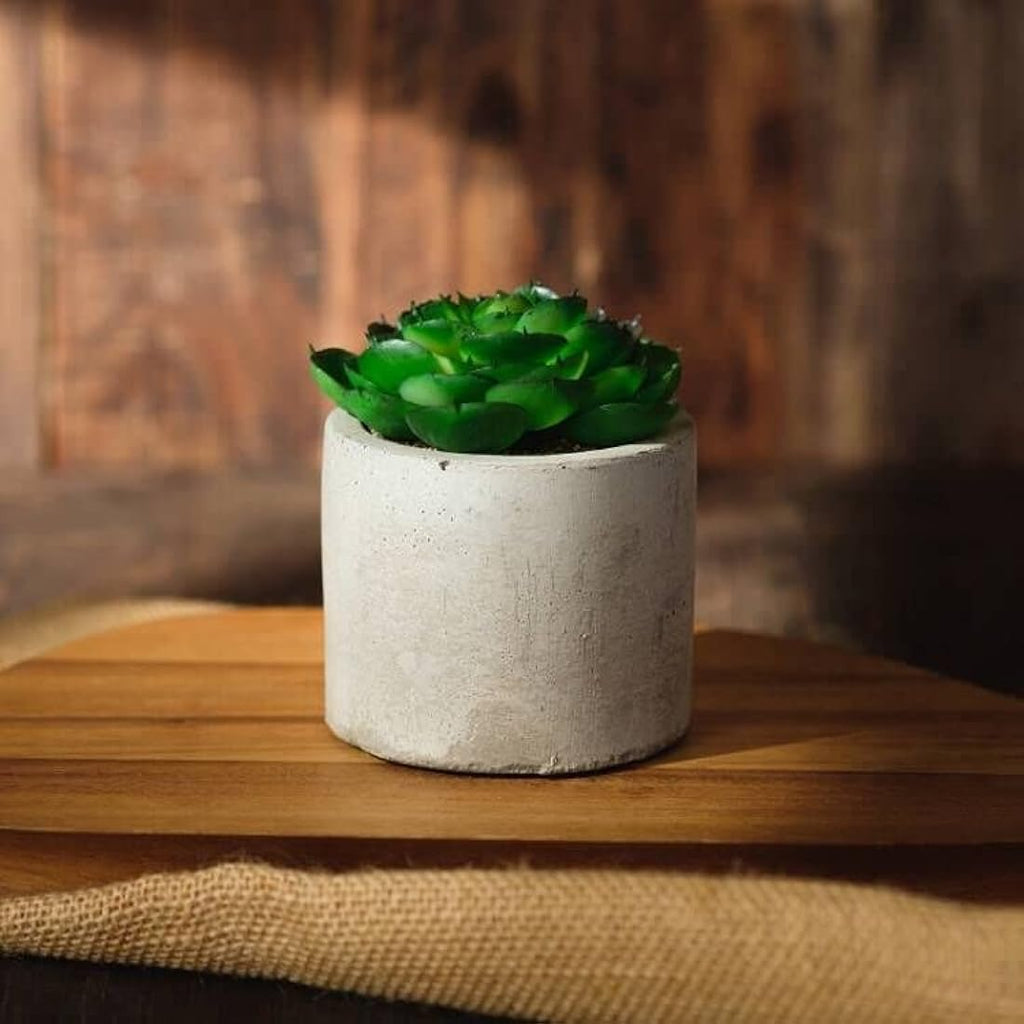 Osilifen 7 Inch Large Round Silicone Planter Mold for Concrete & Cement