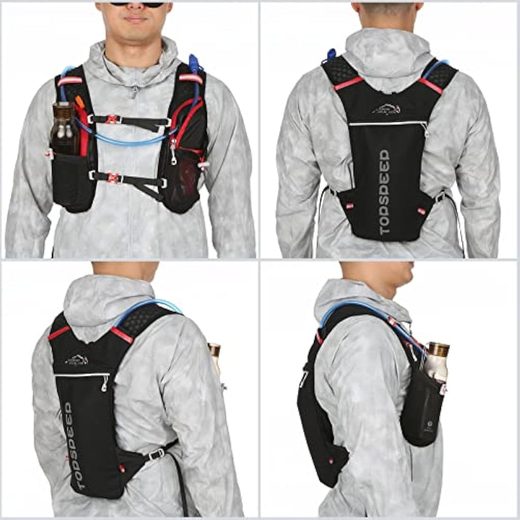 Lixada 5L Lightweight Hydration Backpack | Breathable Running Vest