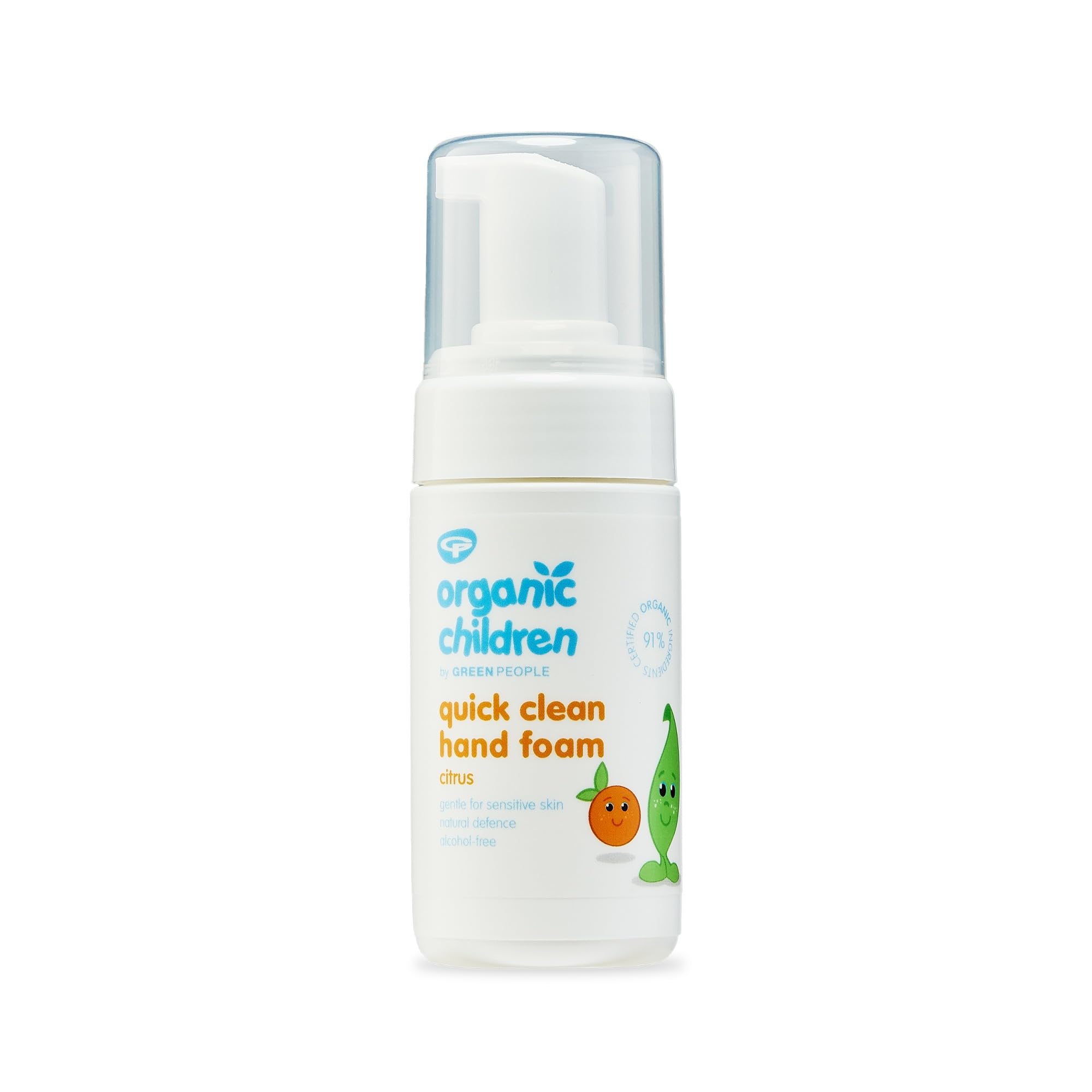 Green People Organic Children Hand Foam – Vegan & SLS Free Sanitiser 100ml