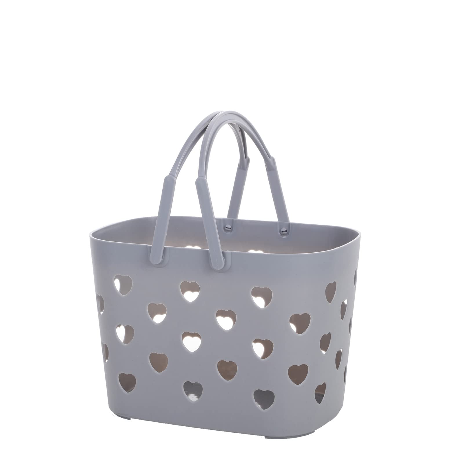 HERCHR Portable Shower Caddy Bin with Handle – Plastic Toiletry Organizer