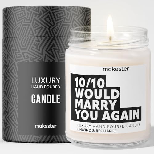 Funny Anniversary Scented Candle – Luxury Soy Wax, 220g