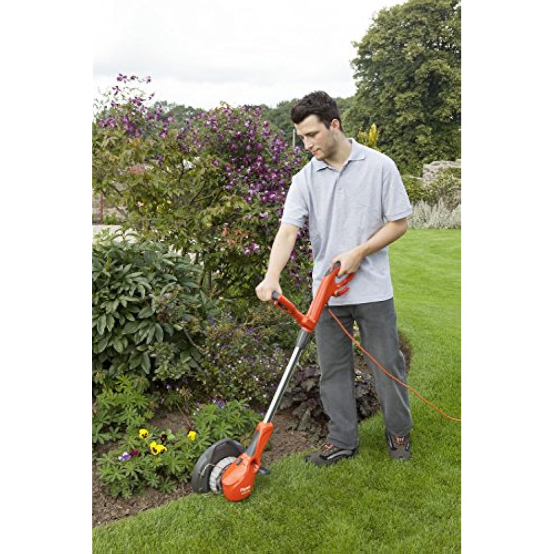 Flymo Contour 500E Electric Grass Trimmer & Edger - 500W, 25cm