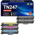 NOGIVY TN247 TN243 Compatible Toner Cartridges for Brother - 5-Pack Multipack
