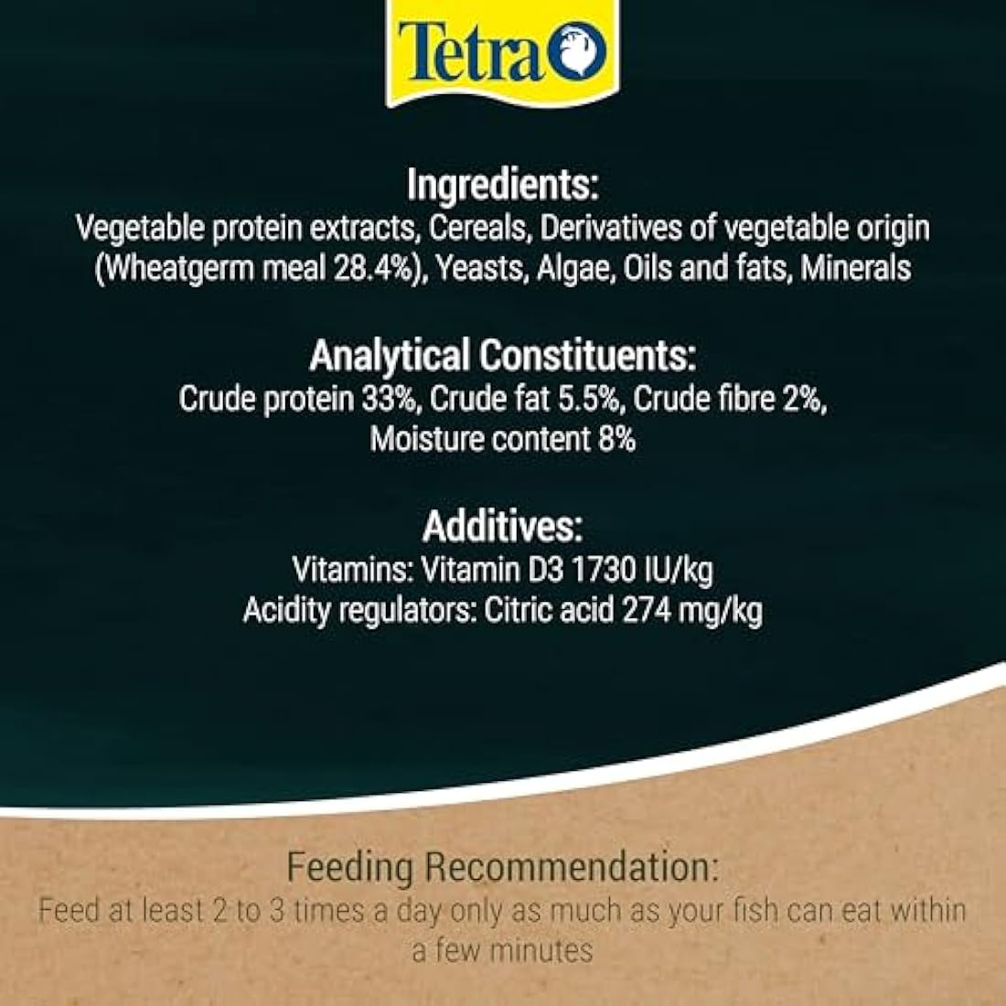 Tetra Wheatgerm Pond Fish Food Sticks – 1.4kg Cold Weather Feed