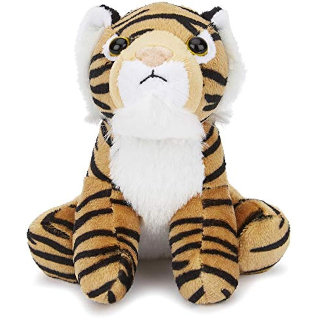 Tiger Plush Toy – Soft Stuffed Animal for Kids (15cm)
