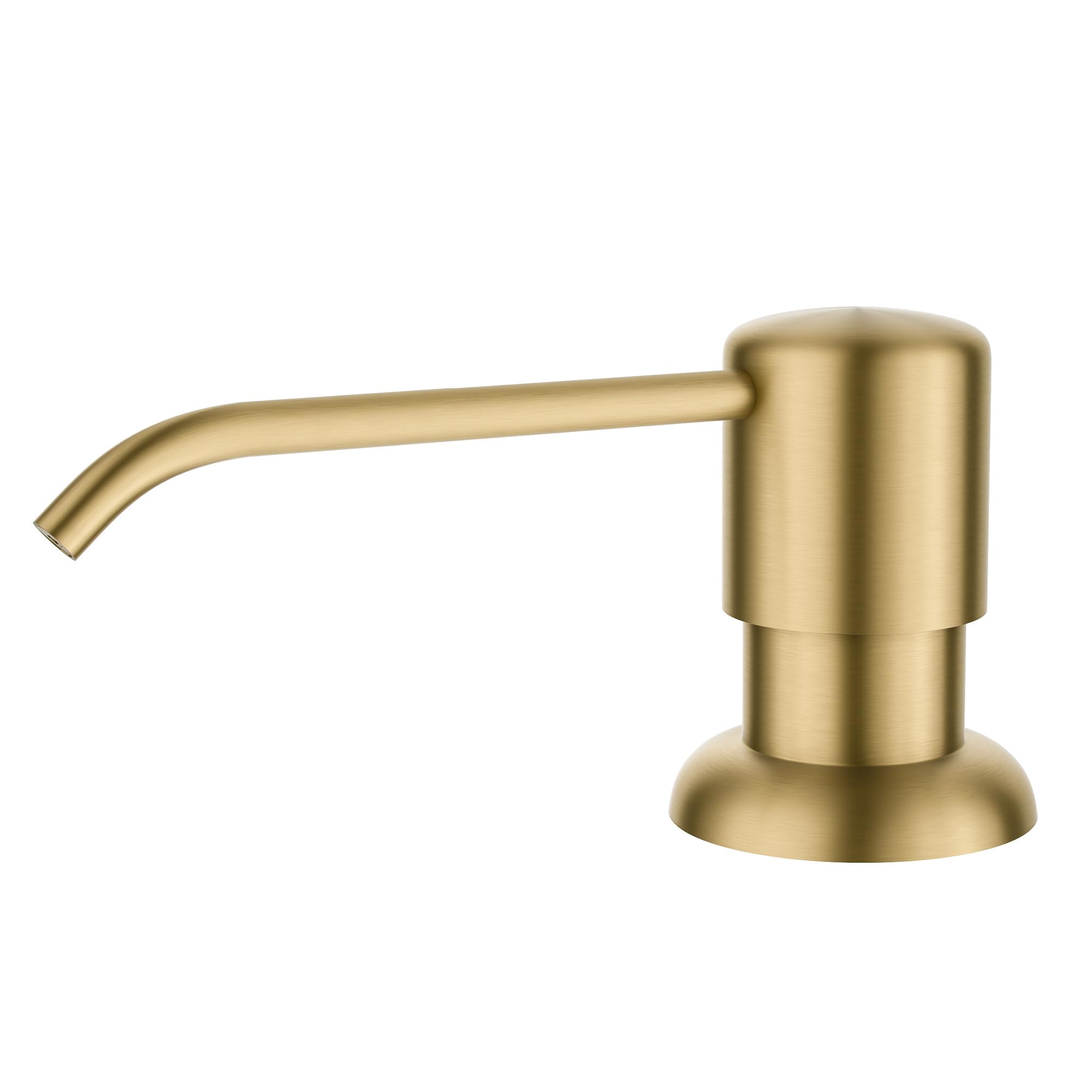 Kraus Boden Kitchen Soap and Lotion Dispenser in Brushed Brass | KSD-53BB