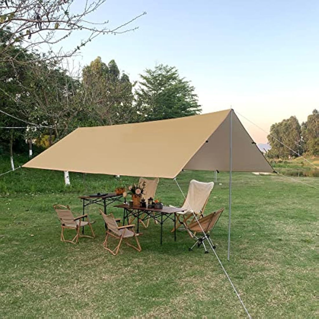 4x4m Camping Tarp | Waterproof UV Protection Hammock Shelter