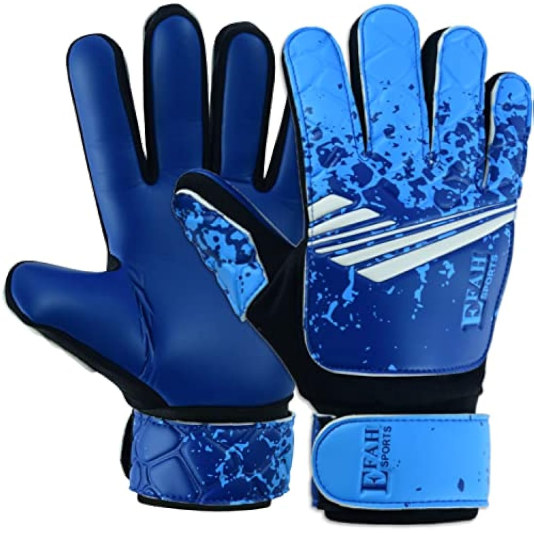 EFAH SPORTS Kids Soccer Goalkeeper Gloves | Super Grip Youth Goalie