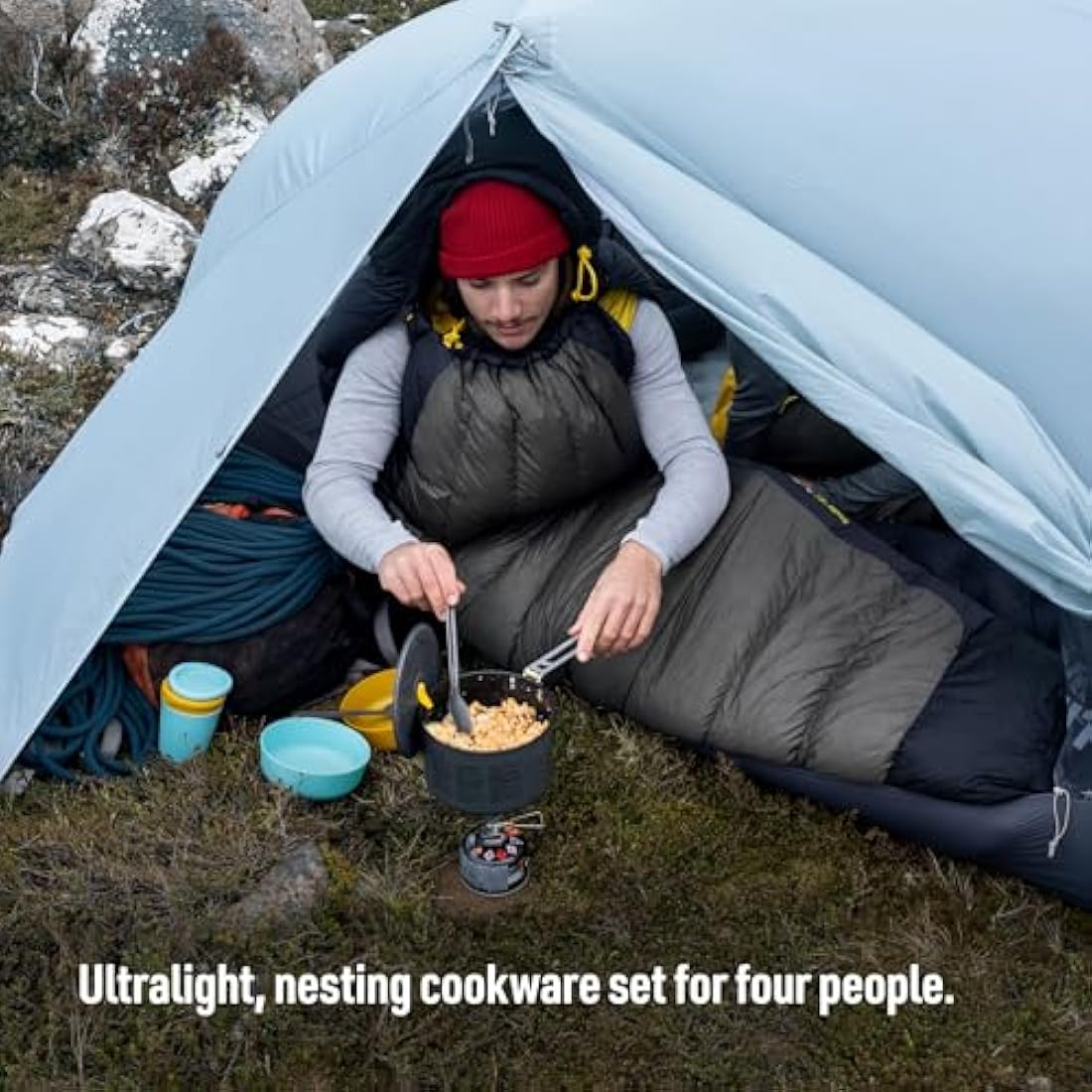 Sea to Summit Frontier Ultralight 2-Pot Camping Cook Set - 14 Piece
