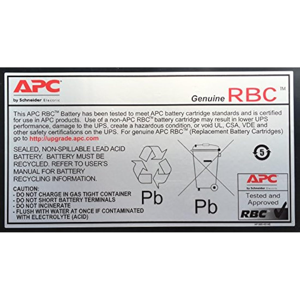 APC RBC2 UPS Replacement Battery Cartridge for BK500EI & SC420I