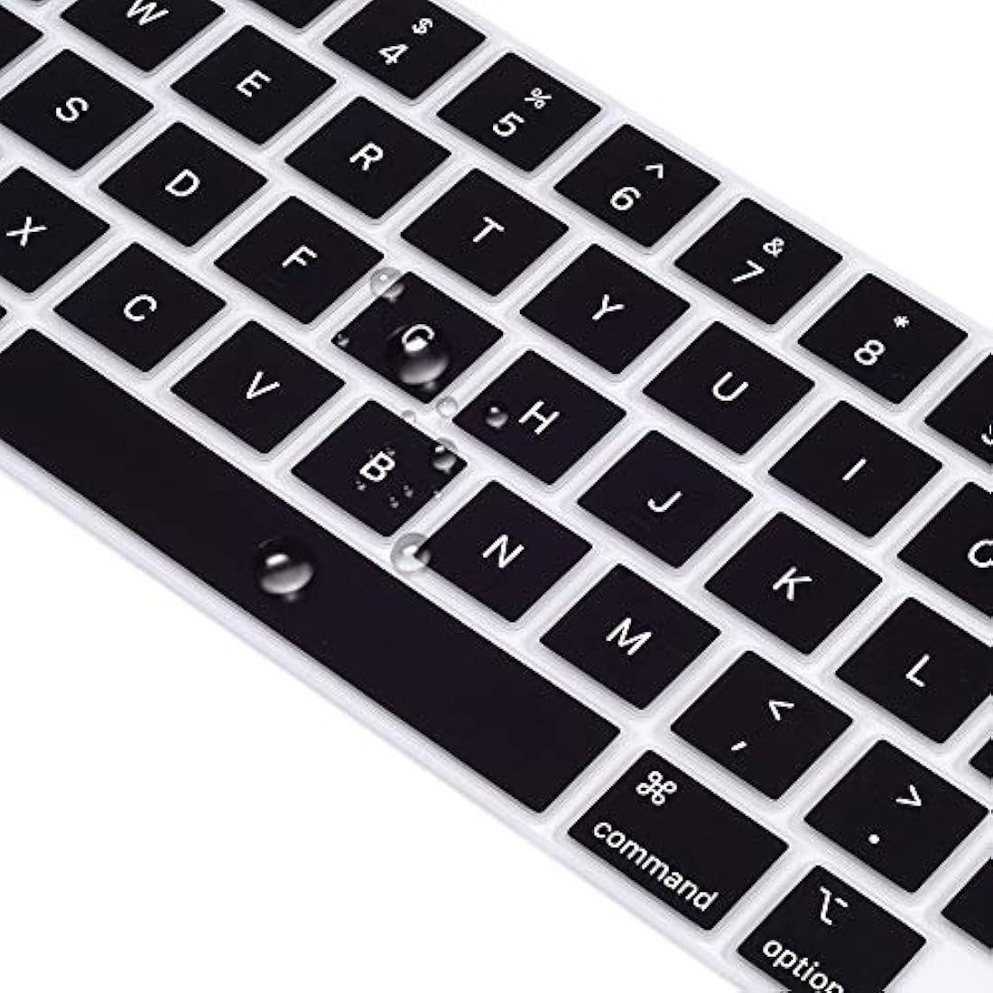 Silicone Keyboard Cover for MacBook Pro 13 & 16 Inch – Black