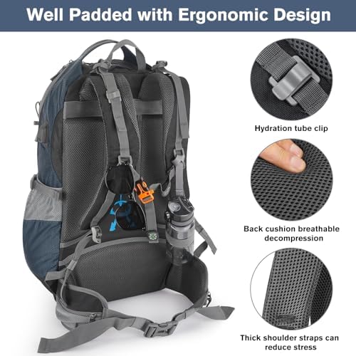 G4Free 50L Hiking Backpack | Waterproof Mountaineering Travel Rucksack