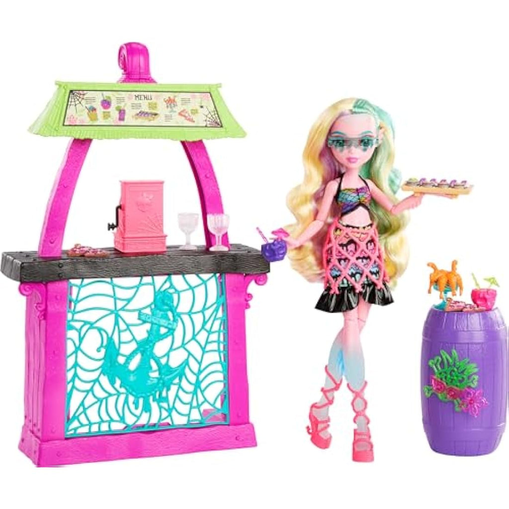 Monster High Lagoona Blue Scare-adise Island Snack Shack Doll Playset