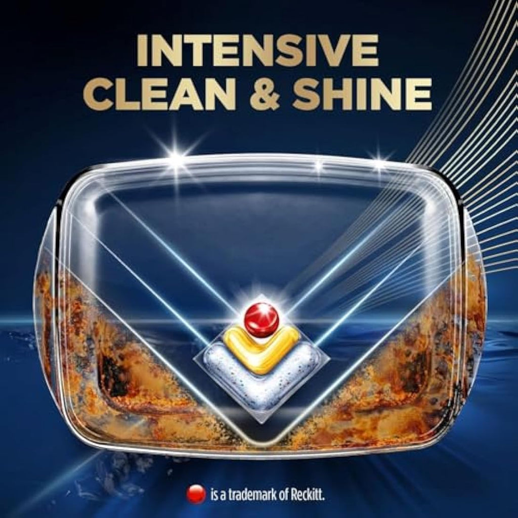 Finish Ultimate Plus Dishwasher Tablets - Lemon Scent - 105 Tabs Bulk