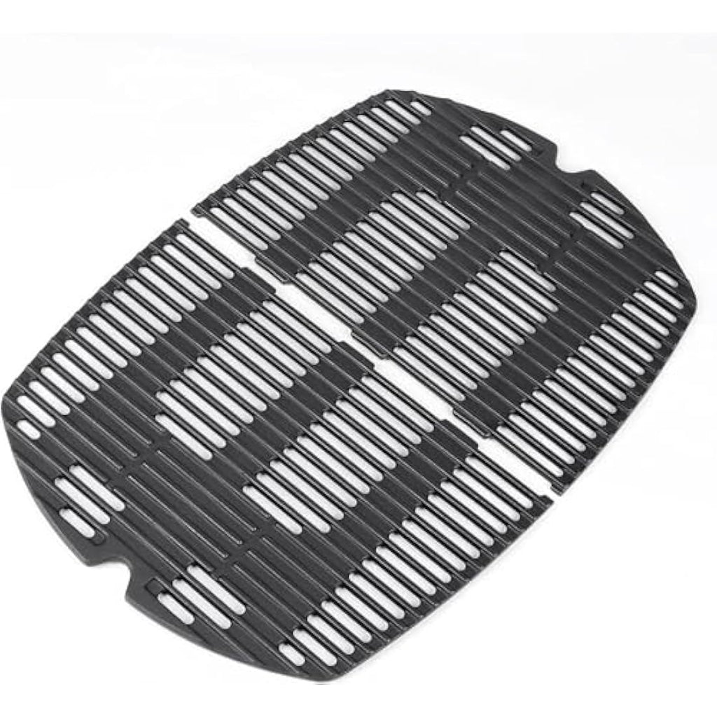 GFTIME Cast Iron Cooking Grates for Weber Q300 Q3200 Series Grills, 2-Pack