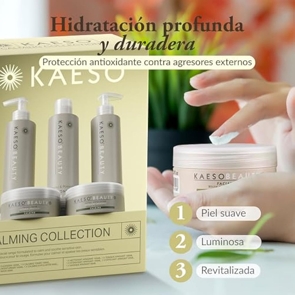 Kaeso Calming Facial Collection Kit for Sensitive Skin | Jolof Store