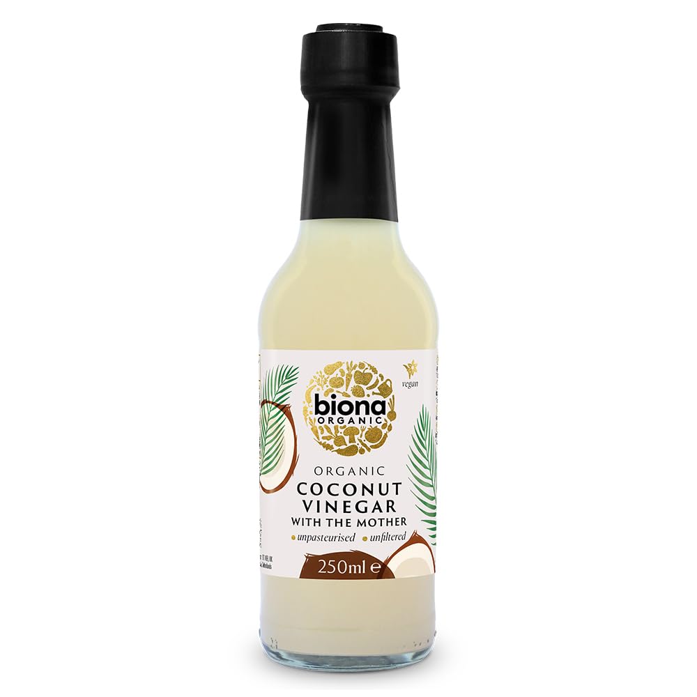 Biona Organic Coconut Vinegar with The Mother – 250ml (Pack of 6)