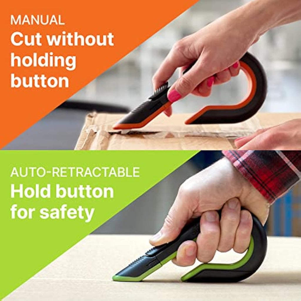 Slice 10400 Manual Box Cutter | Retractable Ceramic Safety Blade