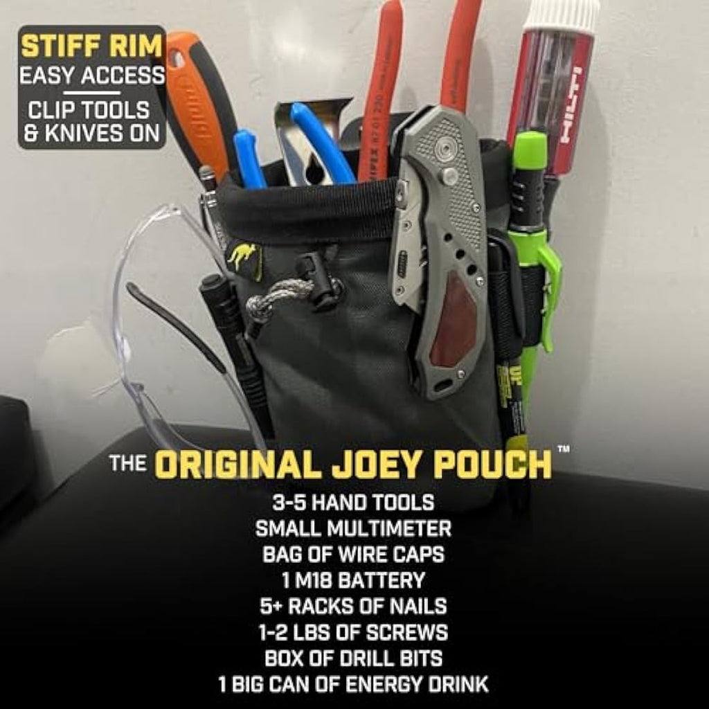 Jolof Store Joey Pouch | Ballistic Nylon Clip-On Tool and Hardware Bag