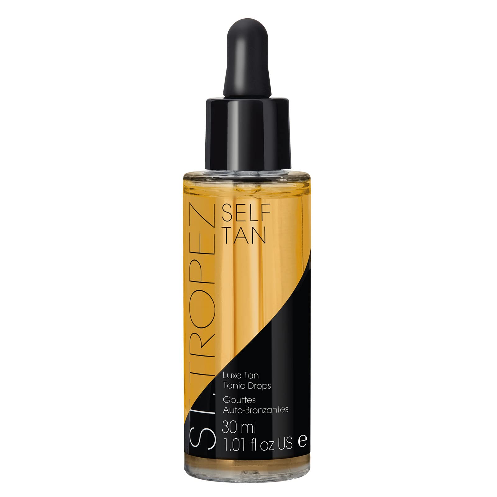 St.Tropez Luxe Tan Tonic Glow Drops – 5-in-1 Face Self Tan with Niacinamide