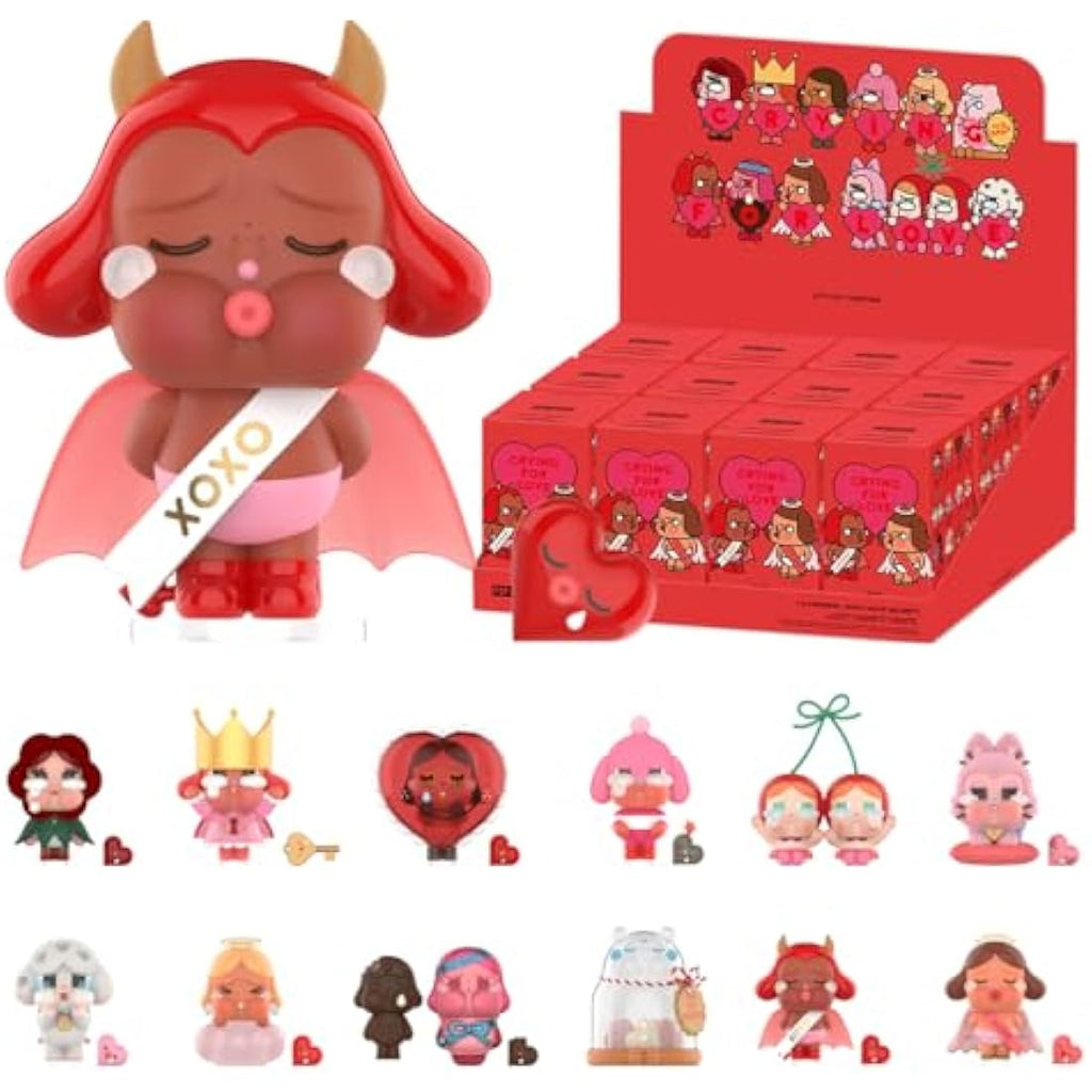 POP MART CRYBABY Crying For Love Series Whole Set Collectible Art Toy