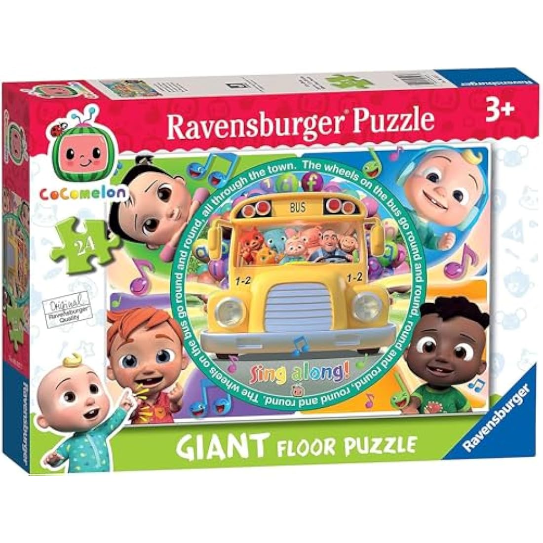 Ravensburger Cocomelon 24 Piece Giant Floor Jigsaw Puzzle for Kids
