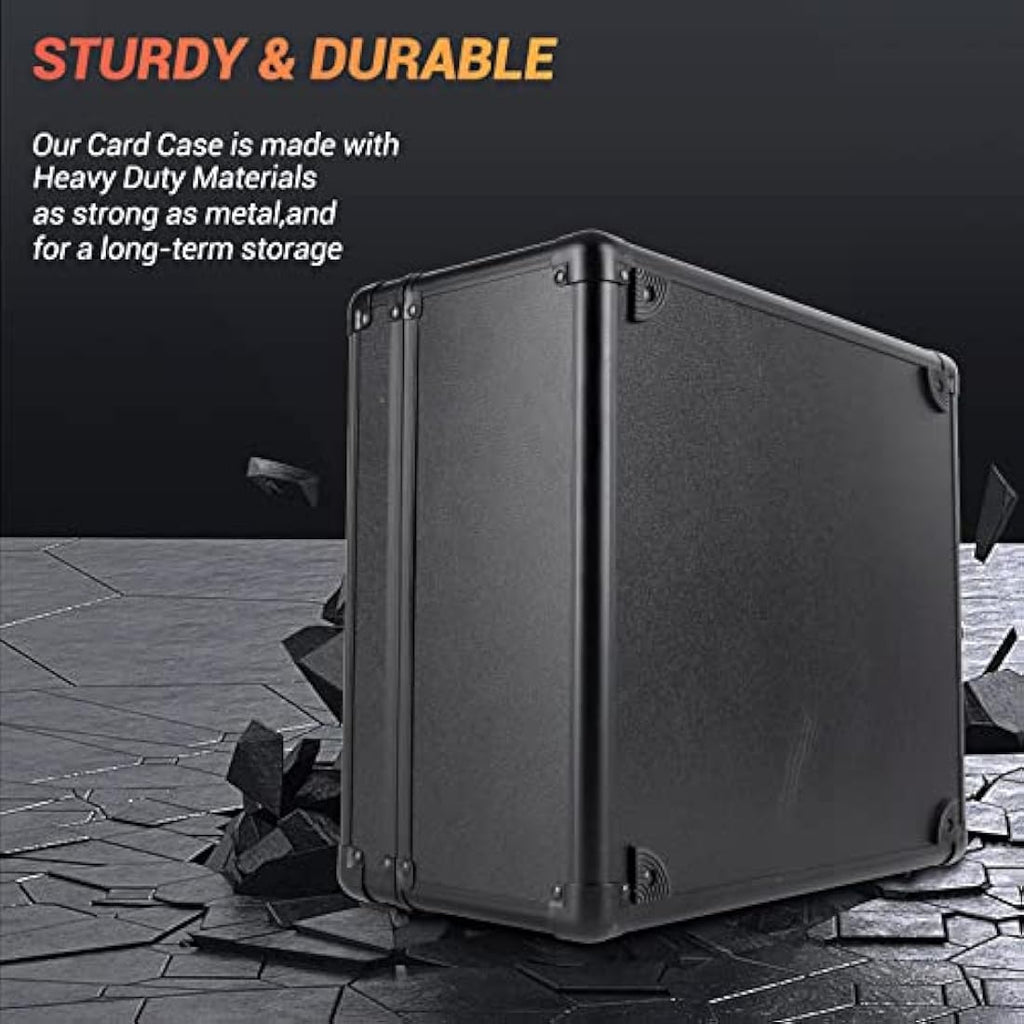 Graded Card Storage Box | 3-Slot Waterproof Trading Card Case