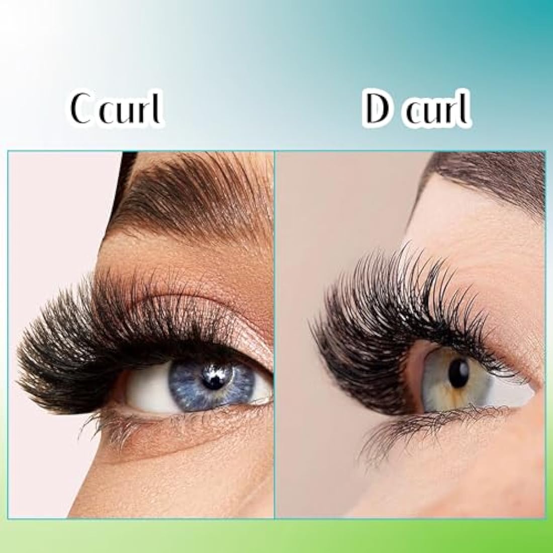 Gemerry Easy Fan Lash Extensions | 0.07mm D Curl Russian Volume Lashes