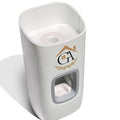Generous Abode Wall Mounted Toothbrush Holder & Toothpaste Dispenser