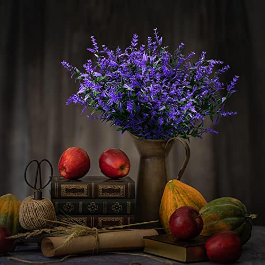 Jolof Store 12 Bundles Artificial Lavender Flowers | UV Resistant