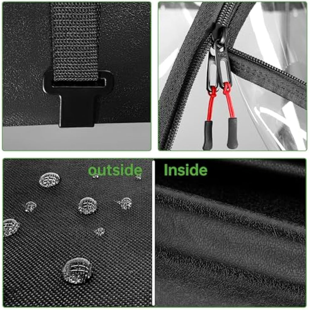 10L0L 2-Passenger Golf Cart Enclosure for EZGO TXT RXV | 600D Waterproof