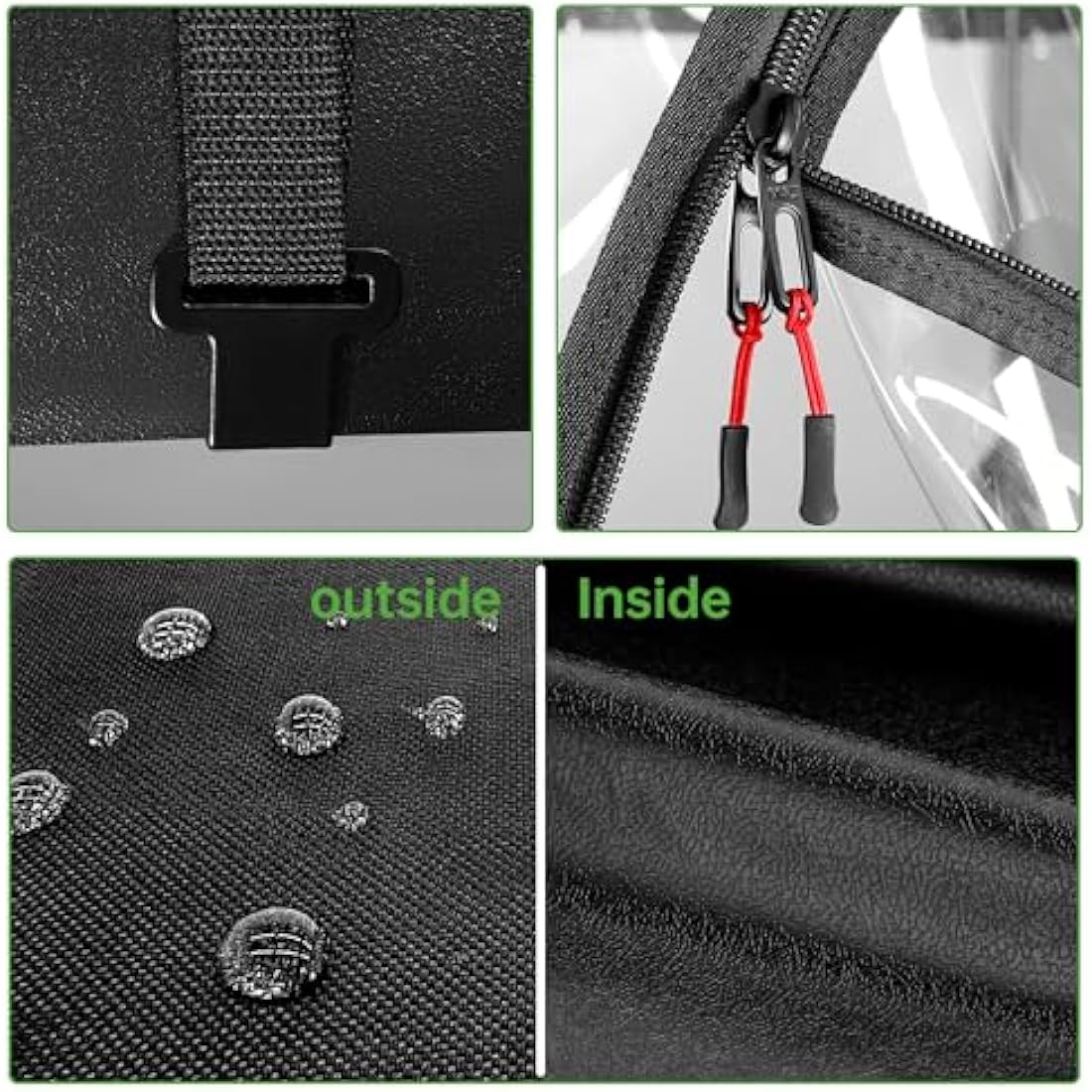 10L0L 2-Passenger Golf Cart Enclosure for EZGO TXT RXV | 600D Waterproof
