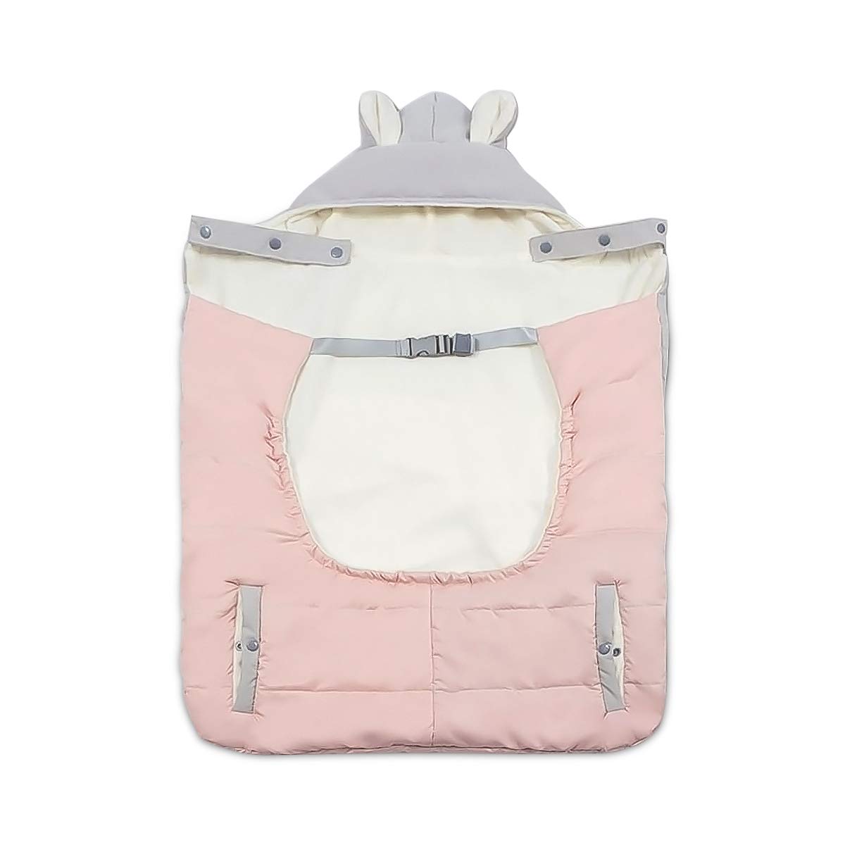 SONARIN Baby Carrier Cover | Waterproof Winter Cloak - Pink