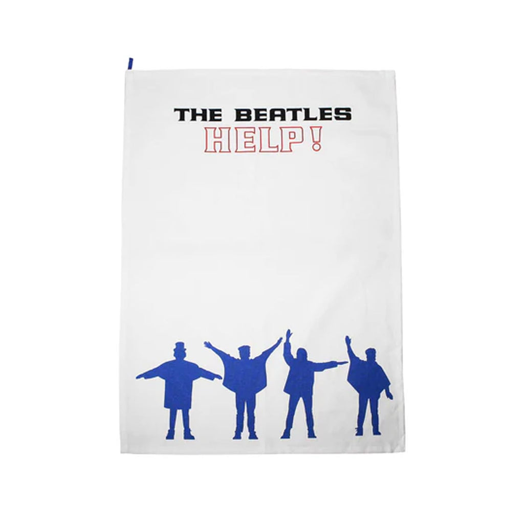 Half Moon Bay The Beatles Help Band logo Tea Towel One Size - image 1