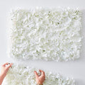 Ginger Ray White Artificial Flower Wall Tile - Wedding Backdrop Decor