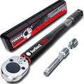 Jolof Store 1/2 Inch Drive Click Torque Wrench (20-230 Nm) - Black