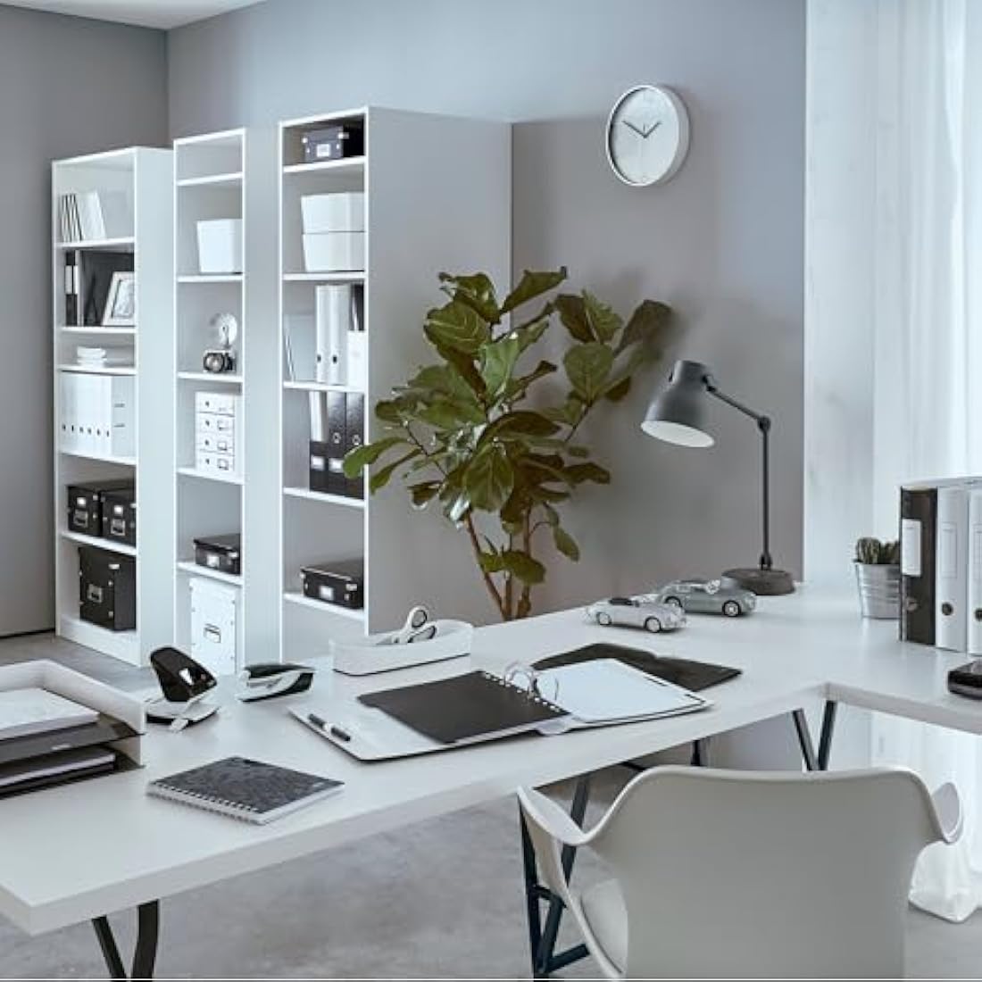 Leitz WOW A4 Display Book | 40 Pockets | 80 Sheet Capacity - White