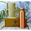 Jolof Store 7 Chakra Pure Copper Water Bottle - 1000ml Matte Finish