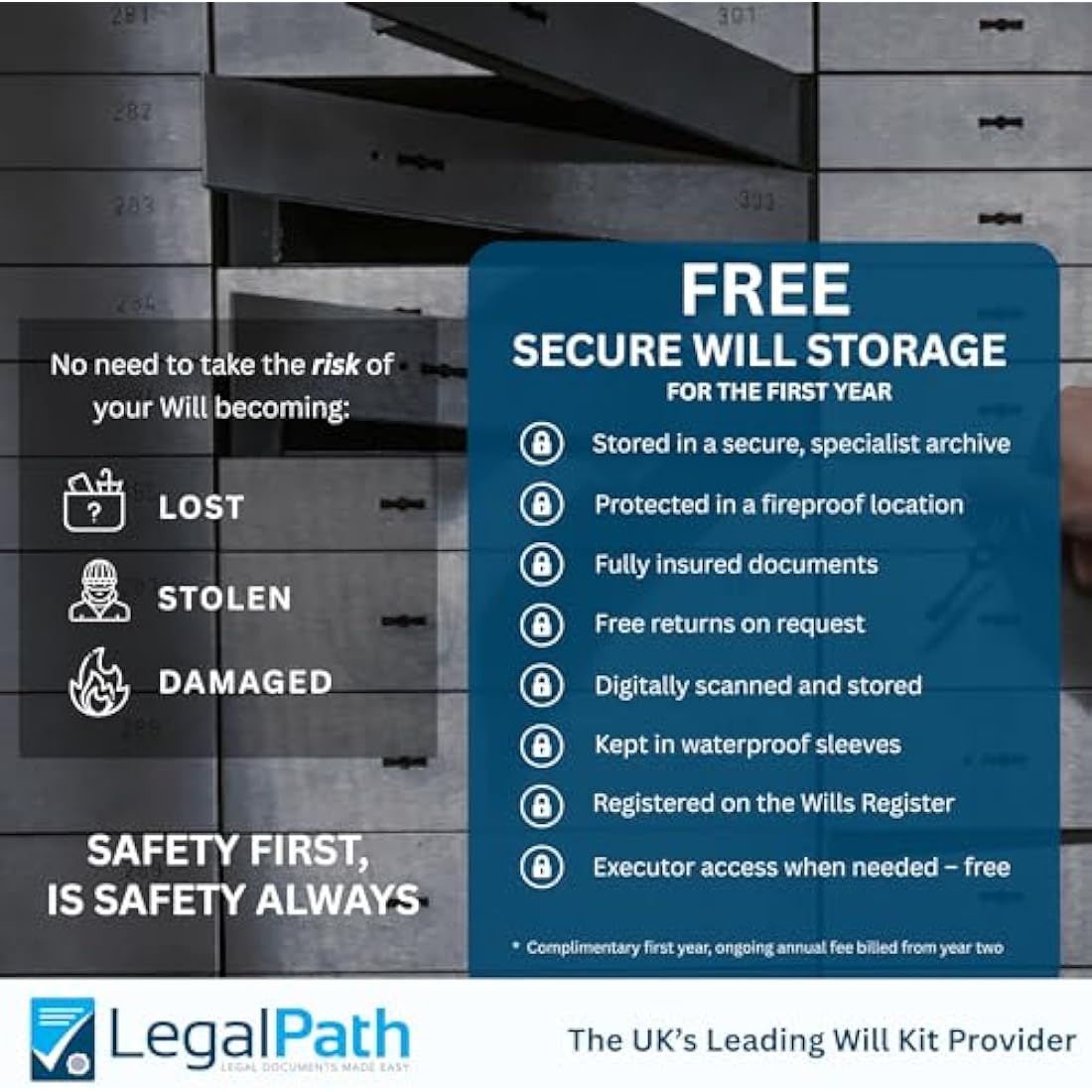 LegalPath DIY Will Kit UK: Double Pack Last Will and Testament 2025