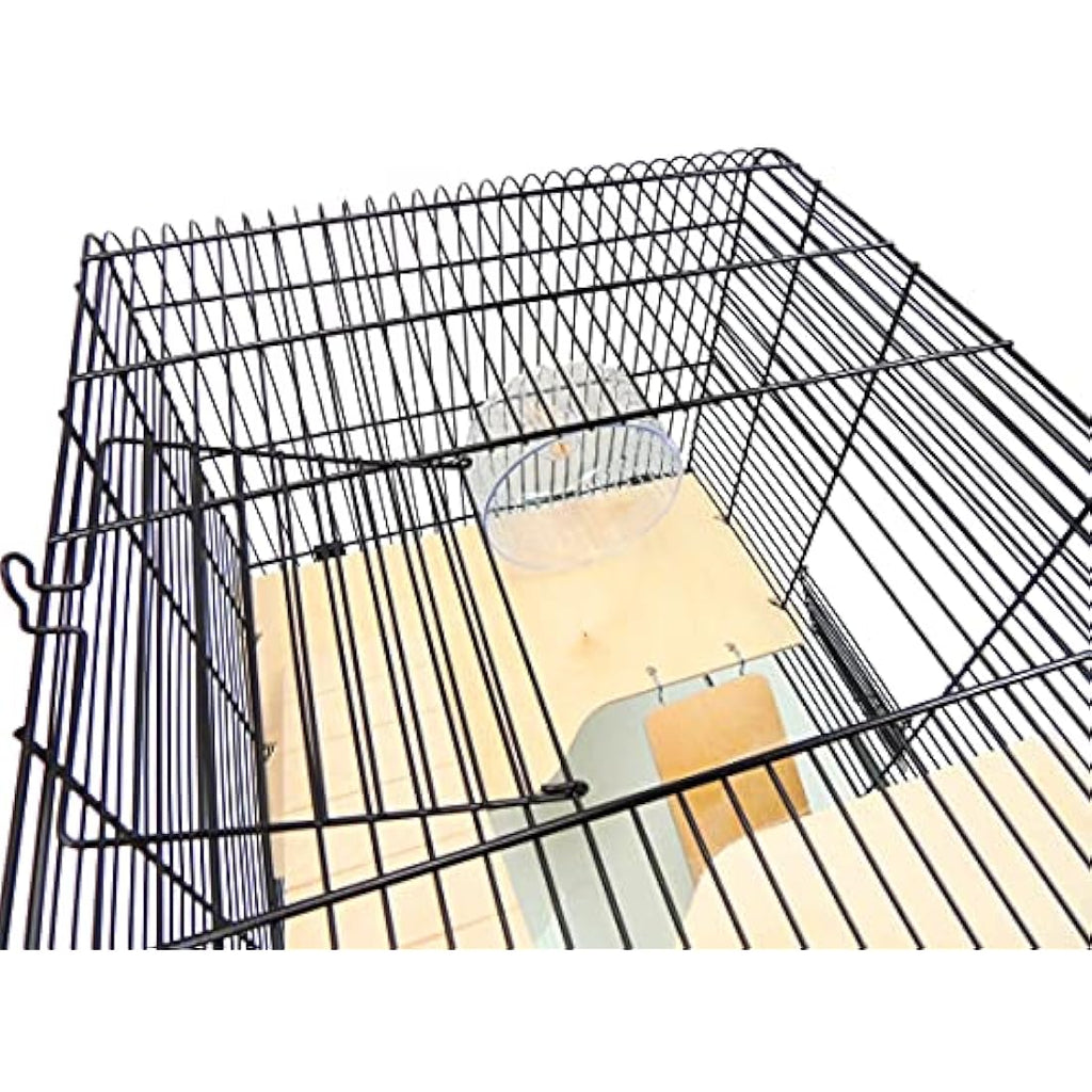 Little Friends Savoy Glass Gerbilarium Cage for Hamsters and Rats