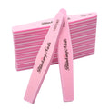 BlinkingNails 100/180 Grit Sponge Nail File and Buffer Set – Pink 10pc