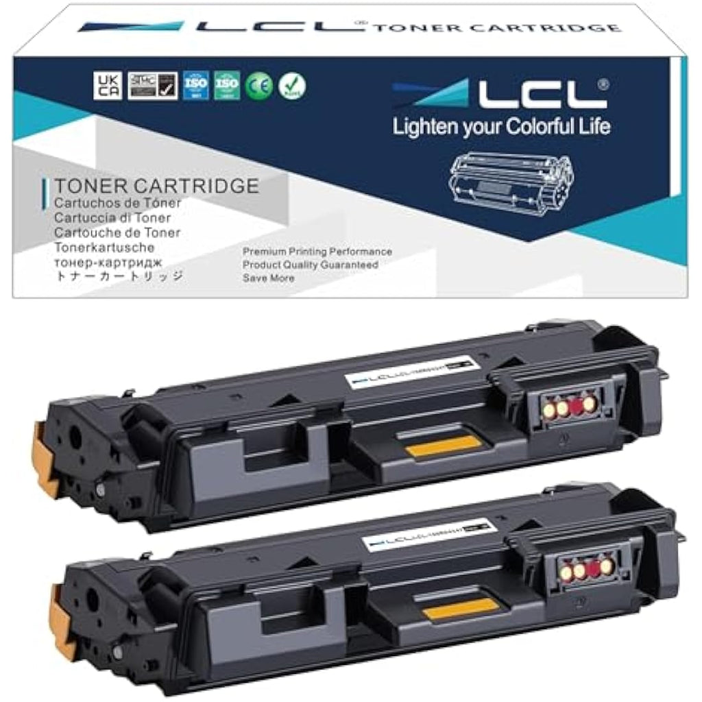 LCL 106R04347 Toner Cartridge for Xerox B205 B210 B215 Printers (2-Pack)