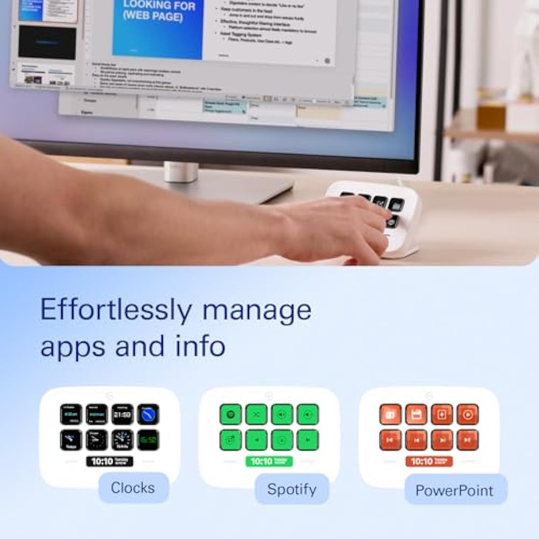 Elgato Stream Deck Neo – 8 Customizable Keys for Workflow Automation