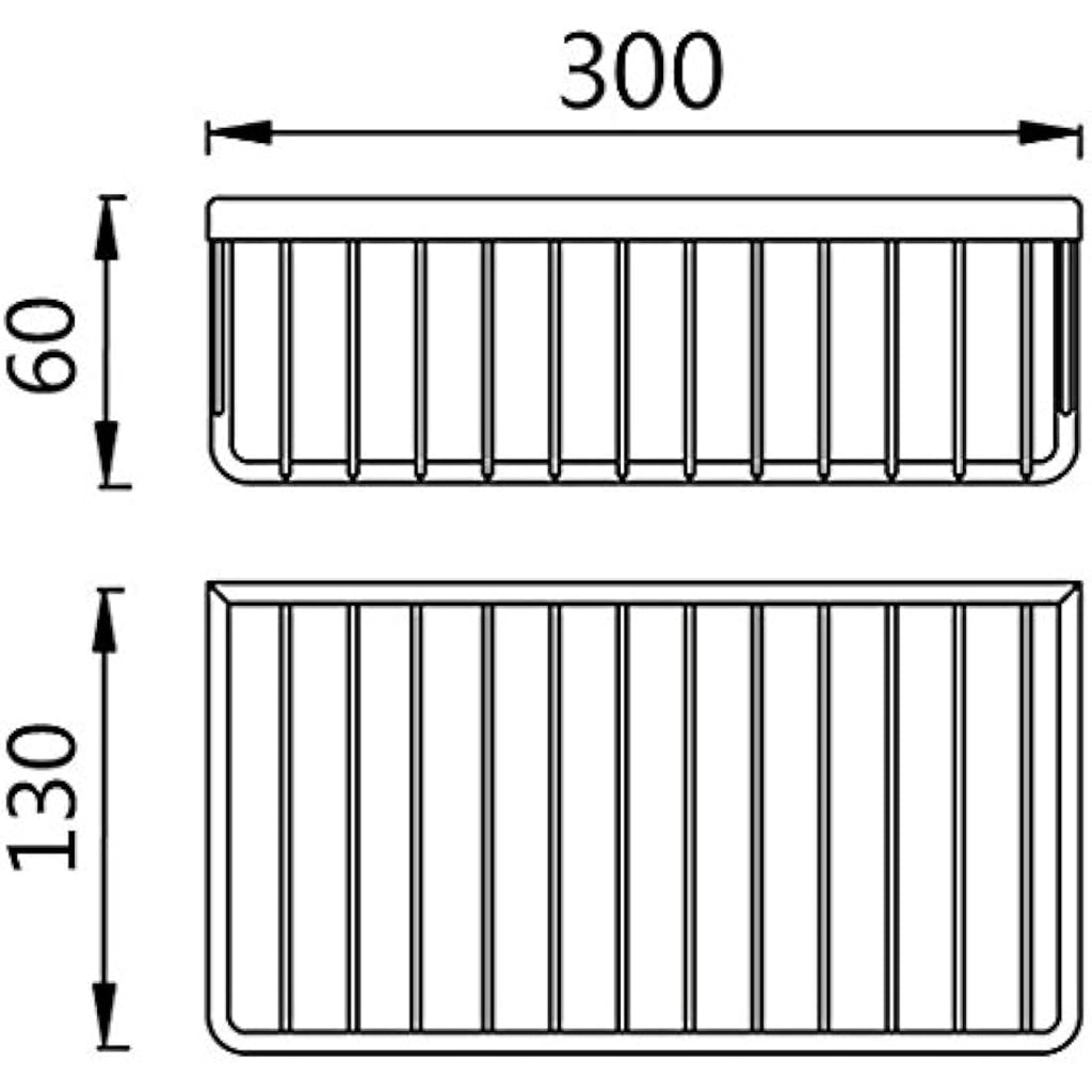 Stainless Steel Corner Shower Caddy – Rustproof Wall Mount