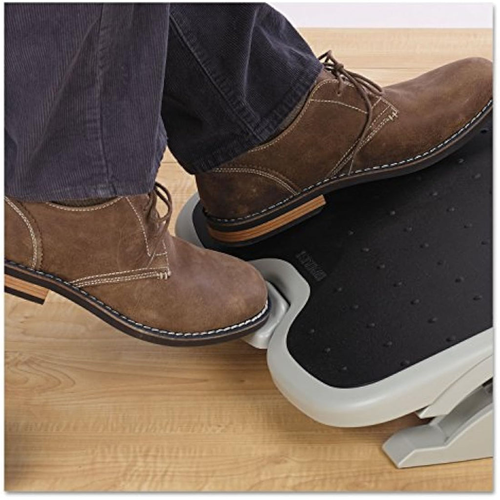 Kensington SoleMate Plus Ergonomic Foot Rest – Adjustable Grey (56146)