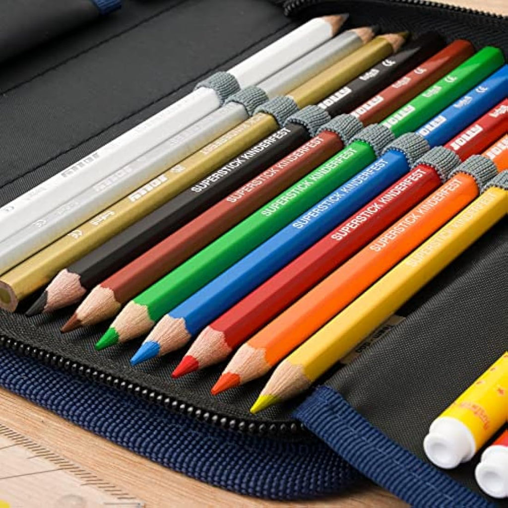 Jolly Supersticks Classic 36 Farbstifte – Bruchsicher & Hexagonal